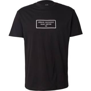 Armani Exchange Graphic Logo T Shirt Black