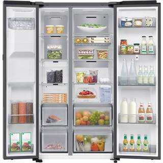 Samsung Series 9 RS90F67BET side-by-side køle-fryseskab Fritstående 614 L E Sort