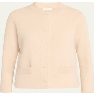 Vince Shrunken wool and cashmere cardigan - beige - XS