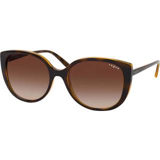 VOGUE EYEWEAR Kvinde VO5623S W65613 Solbriller Nylon Brun Brun Sommerfugl Normal Skygge