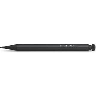 Kaweco speciel mekanisk blyant sort 2,0 mm Jeg f?rer blyant lavet af aluminium Jeg skubber blyblyant 14 cm i genopfyldelig blyant uden viskel?der
