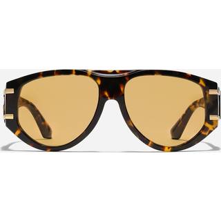 Dolce & Gabbana Kvinde DG4499 333085 Solbriller Acetat Skildpadde Gul Pilot Normal