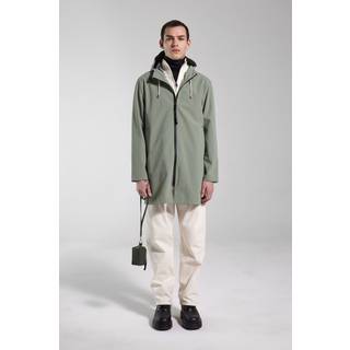 Stockholm Lightweight Zip Matte Raincoat Comet - Comet - M