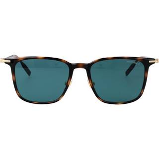 Montblanc MB0354S Asian Fit 005 52 Solbriller Mænd Tortoiseshell - Dark Tortoise - 52mm
