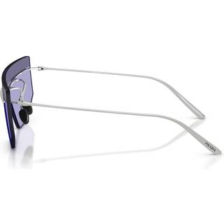 Prada Mand PR B55S 1BC70P Solbriller Metal Sølv Violet Geometrisk Normal