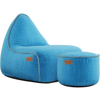 Cobana Lounge Chair & Pouf