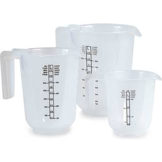 Målekander 3 stk. plast 250+500+1000 ml