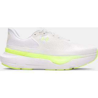Under Armour Infinite Pro 2 Neutral Running Shoe Women - White, Neon Yellow, Size 8 - white