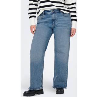 Carjuicy Høj Talje Wide Leg Fit Jeans