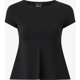 Gina Tricot-Peplum top-Toppe-Sort-M-Dame