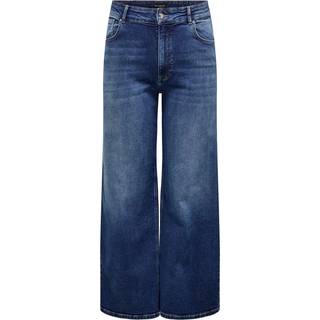 Carjuicy Høj Talje Wide Leg Fit Jeans