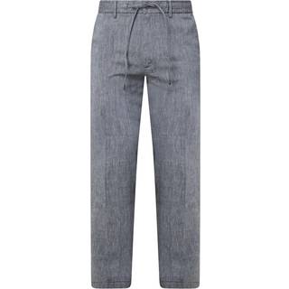 BOSS Black Herren Hose blau meliert