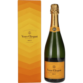 Veuve Clicquot Champagne Brut Yellow Label, i gaveæske