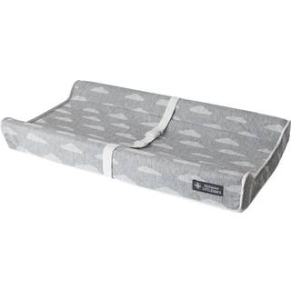 Baby ble skiftende pude - blød vandtæt skiftende pude -skridsikre bundsikkerhedsstropper & ergonomisk kontureret design - Wipable Changing Pad -d