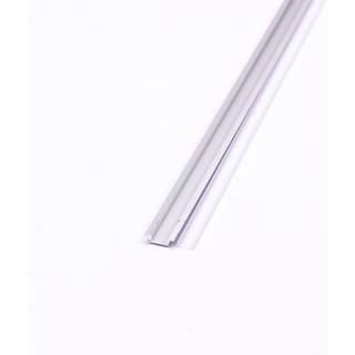 Monteringssæt - Diffuser, LED Strip Nedsænket, 2000x24.7x7mm, Sølv