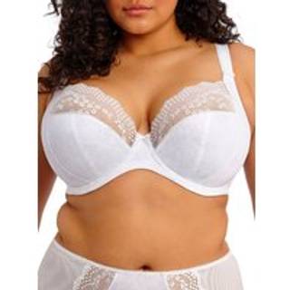 Elomi Lucie plunge BH, hvid, Størrelse: 100E, Dame