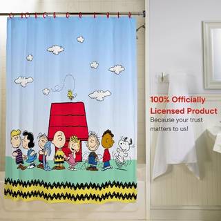 Franco Peanuts 13 stykker bruseforhæng og ringsæt (100% officielt licenseret produkt)