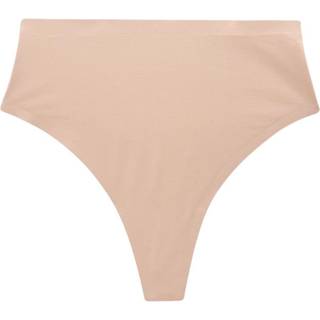 Next Nude High Waist Thong Shaping Tummy Control Premium Cotton Blend Knickers