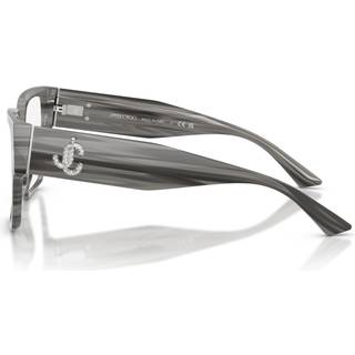 Jimmy Choo Kvinde JC3032B 5063 Optiske stel Acetat Sort Transparent Firkantet Normal