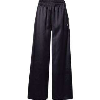 adidas Originals Satinbukser med brede ben og flæser med 3-Stripes - Black - M