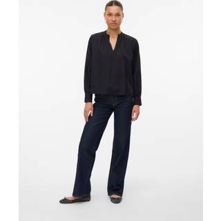 Fanni Bluse, Black, XL