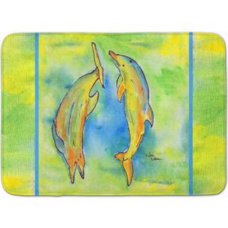 """" Caroline's Treasures Dolphin Floor Mat 19 """" """" X 27 """" """" Multicolor """"
