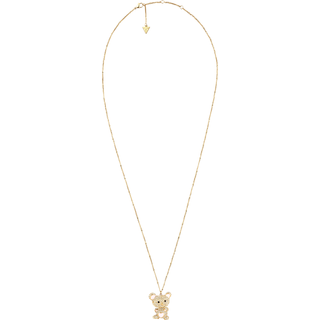 Guess JUBN05139JWYG Damen-Kette Teddybär Goldfarben