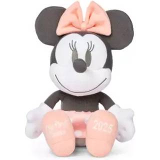 Minnie Mouse &#39;Born in 2025&#39; Baby Small Soft Toy - 33cm - Multicolored