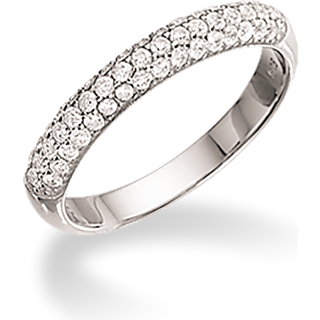 Soho Rhodineret Sølv Ring fra Scrouples 725292