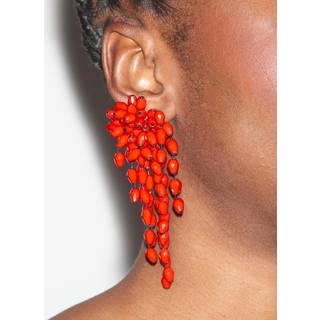 Isabel Marant Hanabi earrings - red - One Size