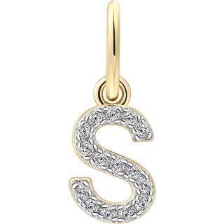 XENOX Charm - S Letter - XS10450G/S - gold