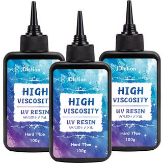 Jdiction UV -harpiksopgradering 300 g h?j viskositet H?rd UV -harpiks med krystalklar harpikskit til domingforseglingsbel?gning og st?bning