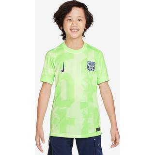 FC Barcelona 2024/25 Stadium Third Nike Dri-FIT Replica-fodboldtrøje til større børn - gul - L