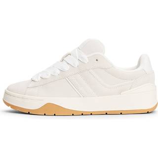 Suede Logo Fine Cleat Trainers