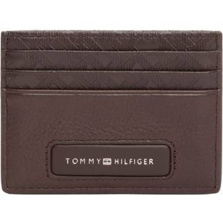 TH Monogram Leather Credit Card Holder