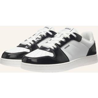Sneakers med farveblokdesign og logodetaljer