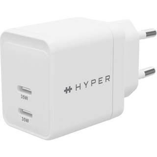 Hyper oplader 35W - hvid (På lager i butik)