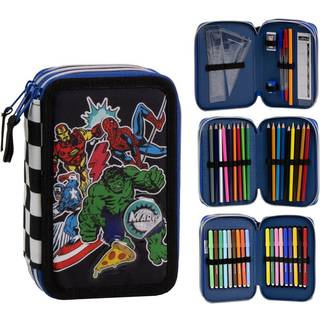 Marvel Avengers Penalhus med 3 Rum, Checkered