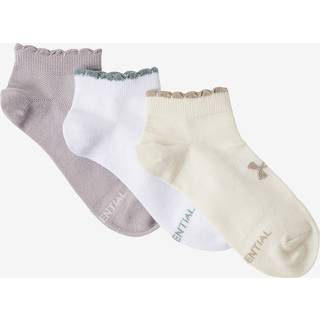Under Armour Essential Unisex 3-Pack Low Socks Gray Dawn / White / Gray Dawn L