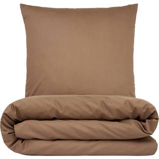 Bambus sengetøj 140x200 cm - mørk taupe - Luna Denmark