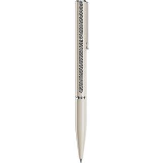 Shimmer Kugelschreiber, Beige, Beige lackiert, verchromt
