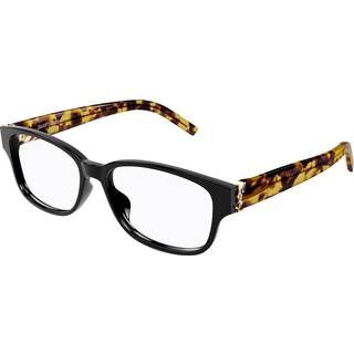 SAINT LAURENT Unisex SL M149 012 Optiske stel Acetat Sort Transparent Firkantet