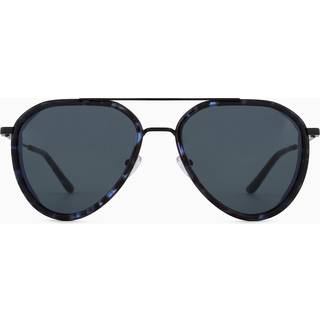 Emporio Armani Mand EA2163 300180 Solbriller Metal Sort Grå Pilot Normal