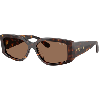 VOGUE EYEWEAR Kvinde VO5642SU W65673 Solbriller Acetat Brun Brun Firkantet Normal