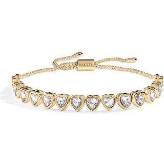 Radley RYJ3442S Gold Tone Clear Heart Bracelet - J81952