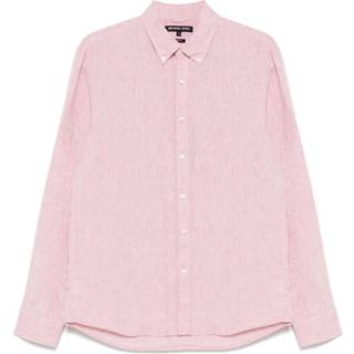 MK Linen Shirt - Pink - Michael Kors