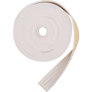 Selvklæbende tætningssliste, E-form, hvid, 24 m