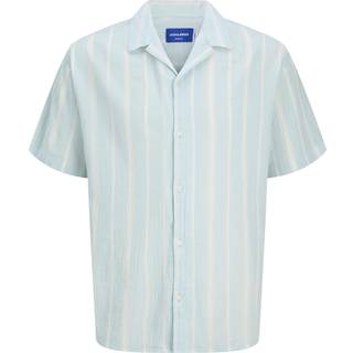 JACK & JONES Drenge Avira Luke Stribet Skjorte Skyway