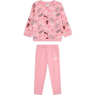 PUMA Minicats Crew Set Toddlers, Clothing, Pinkscape, 3-4Y