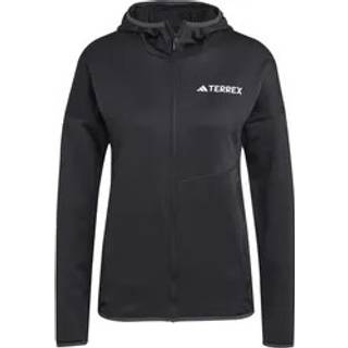 Terrex Xperior Climawarm Light Fleece jakke med hætte - Black